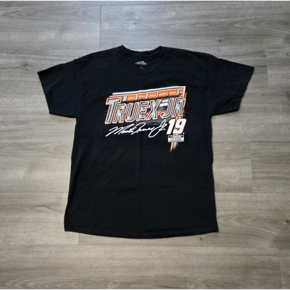 Joe Gibbs Racing Martin Truex Jr Mens‎ Shirt Large Black Graphic